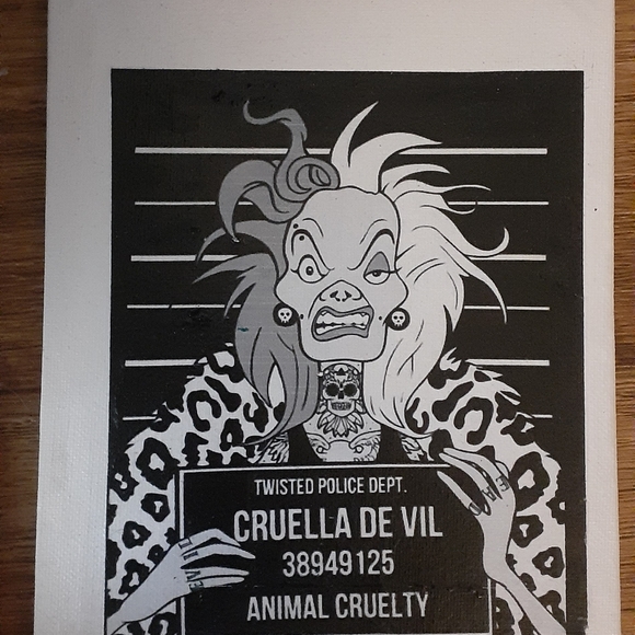 DISNEY characters mug shot canvas Prints. !!!ATTENTION!!!Read details below!!! - Picture 9 of 16